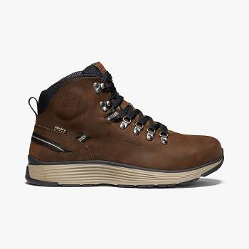 KEEN Férfi Manchester 6" WP (Aluminum Toe) Munkavédelmi Bakancs Barna